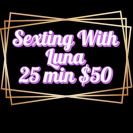 Sexting with Luna
