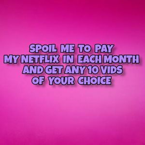 Pay My Monthly Netflix Subscription