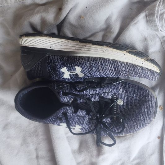 My Well Worn and Stinky Running Shoes