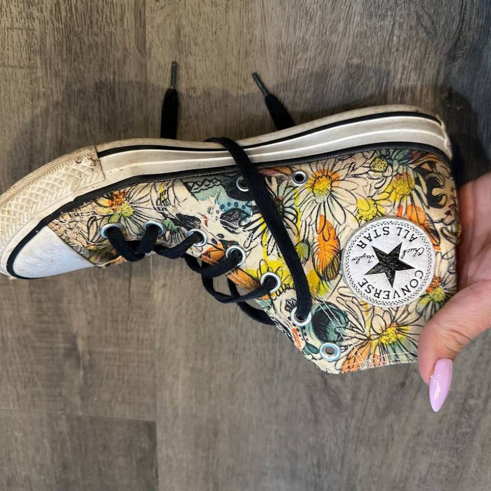 My Heavily Worn Converse Canvas Hightops