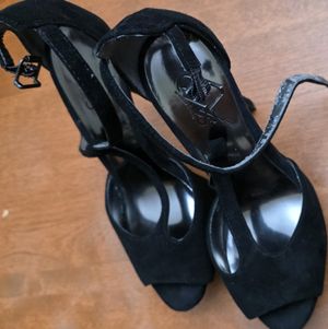 My Favorite  Pair Of Worn Black Heels