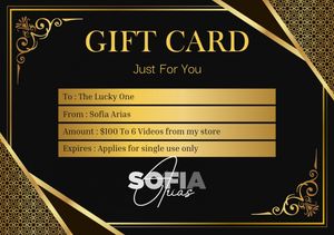 GIFT CARD TO VIDEOS