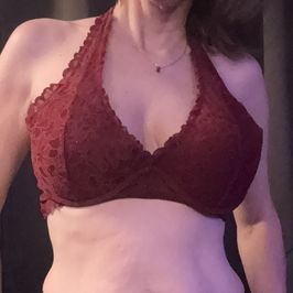 Maroon bralette