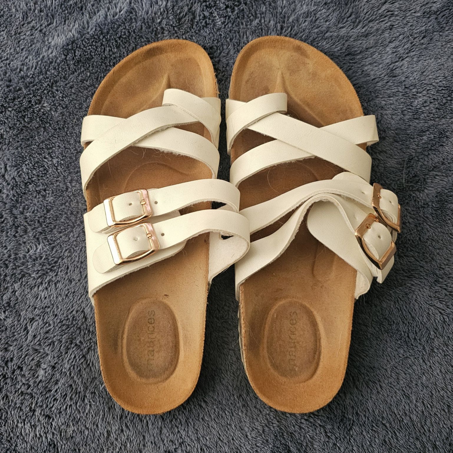 Worn size 6 Womens sandals