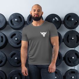 Custom QOS Bull Athletic Gym Shirt