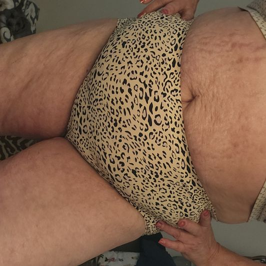 Cheetah print brief panties