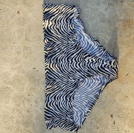 Zebra print panties