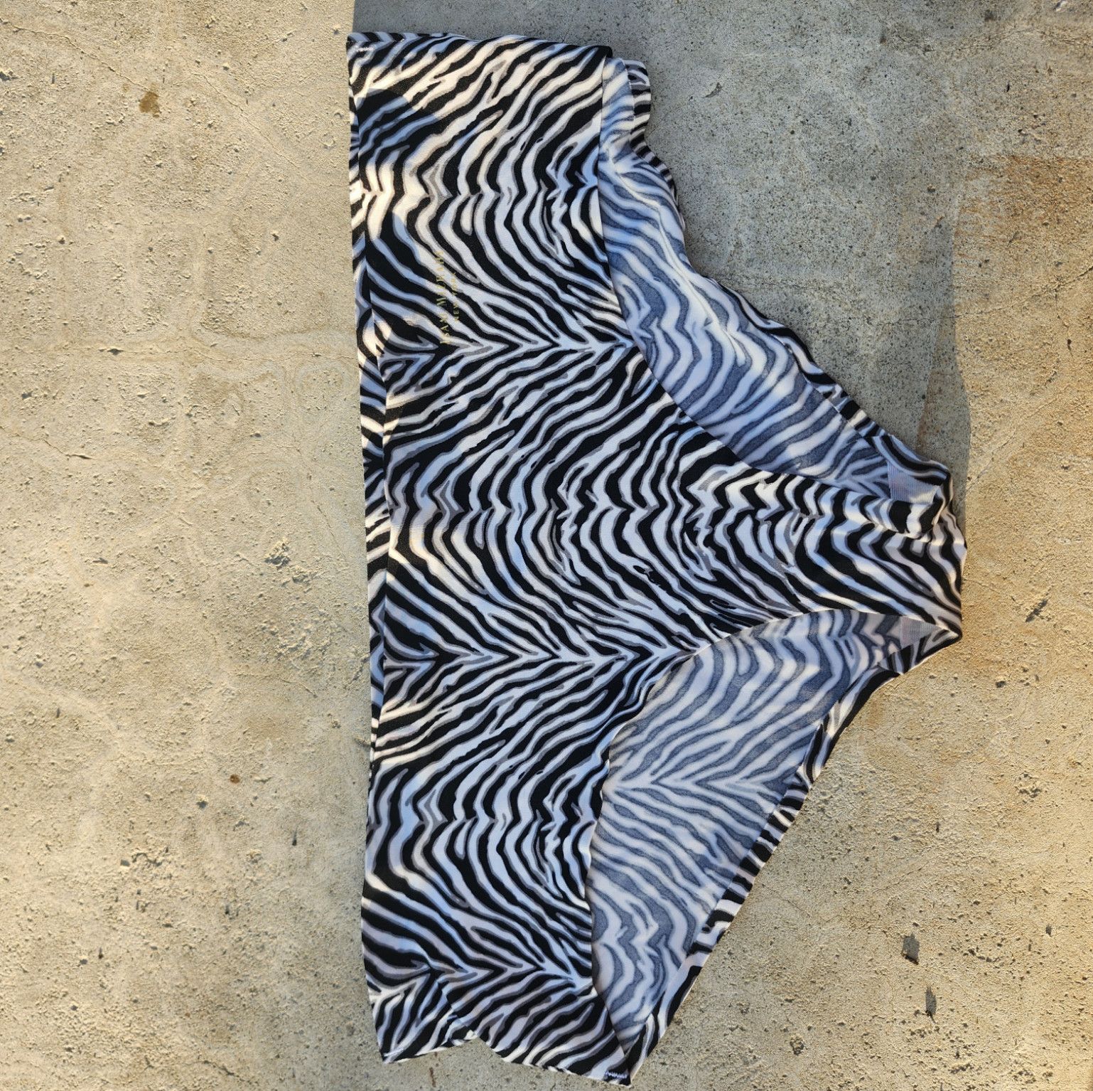 Zebra print panties