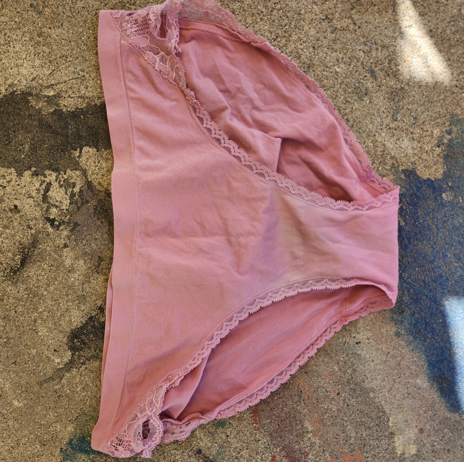 Roses pink panties