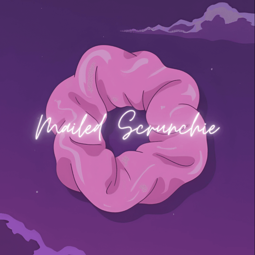 Mailed Hair Scrunchie