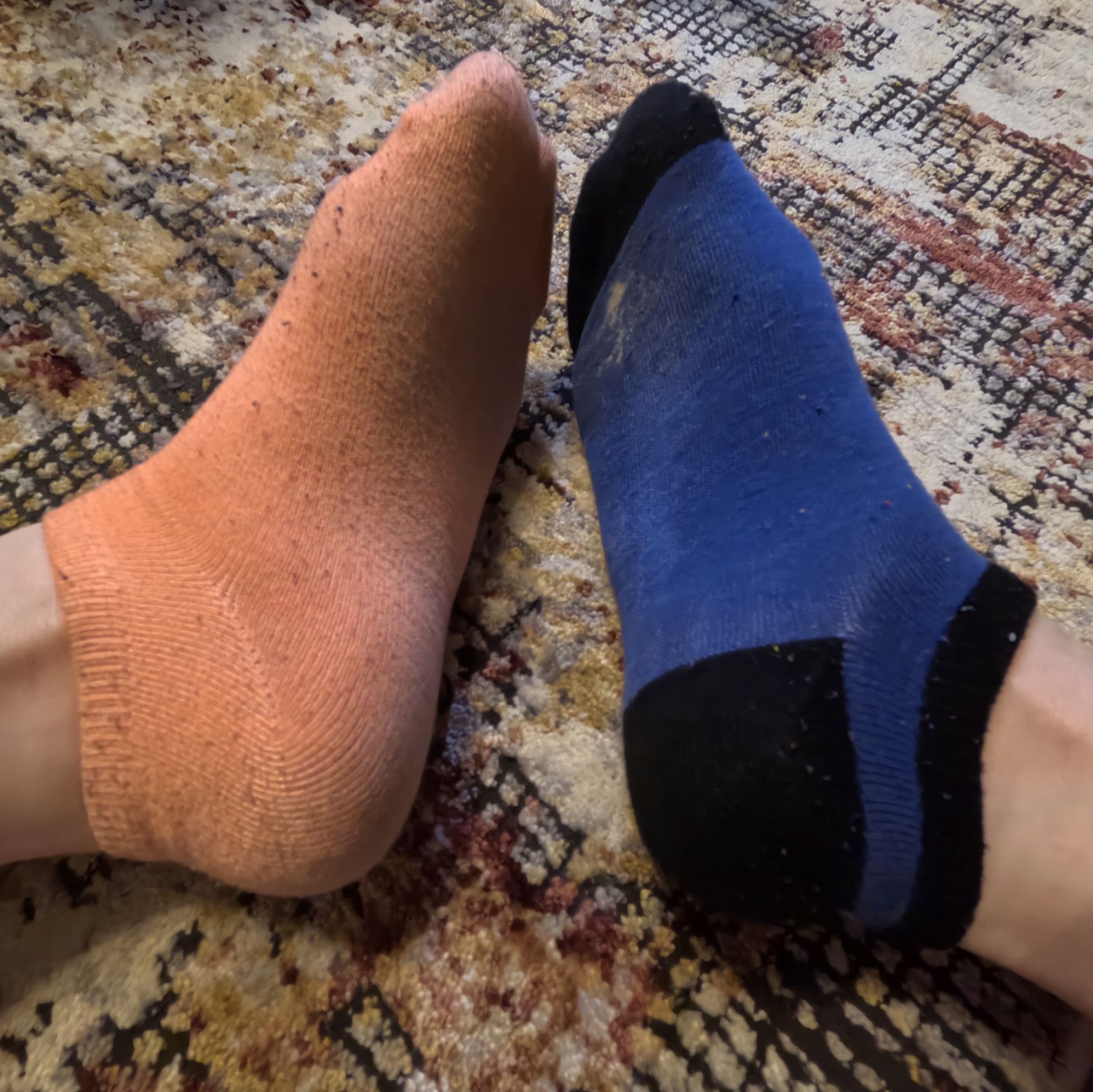 Mismatched Ankle Socks