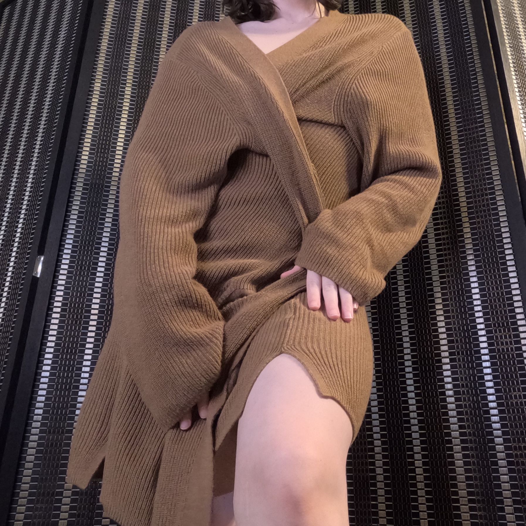Oversized Cozy Long Cardigan Robe