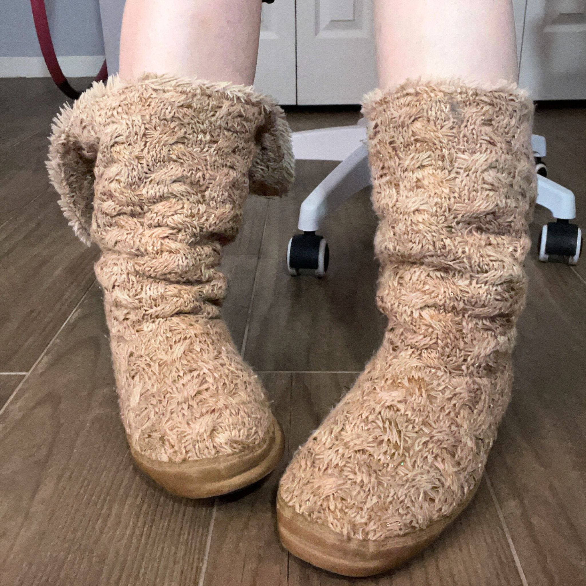 Worn House Shoes