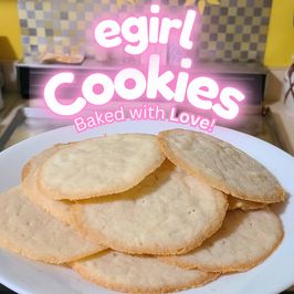 E Girl Sugar Cookies BAKED WITH LOVE egirl Half Dozen treat