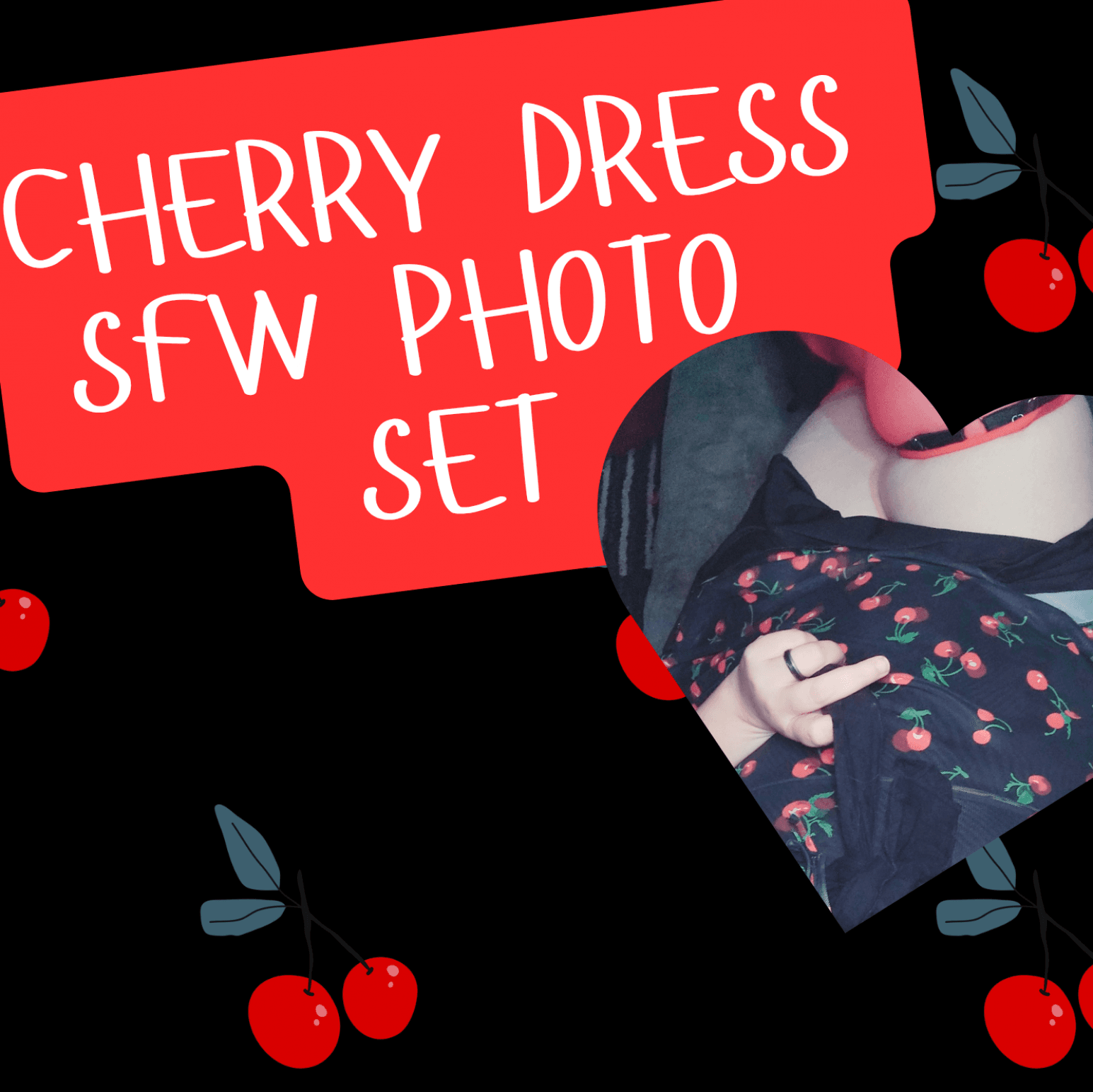 SFW Cherry dress photos
