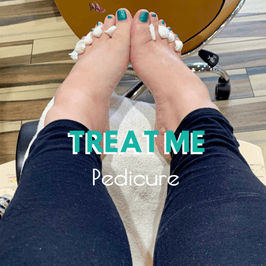 Treat me to a pedicure