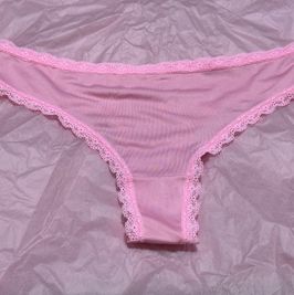 Neon Pink Thong