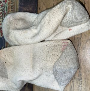 Delicious white hanes socks