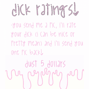 Dick rating!