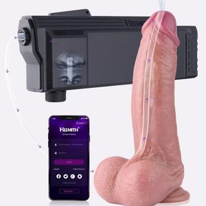 Ejaculating Dildo with Cum Launcher
