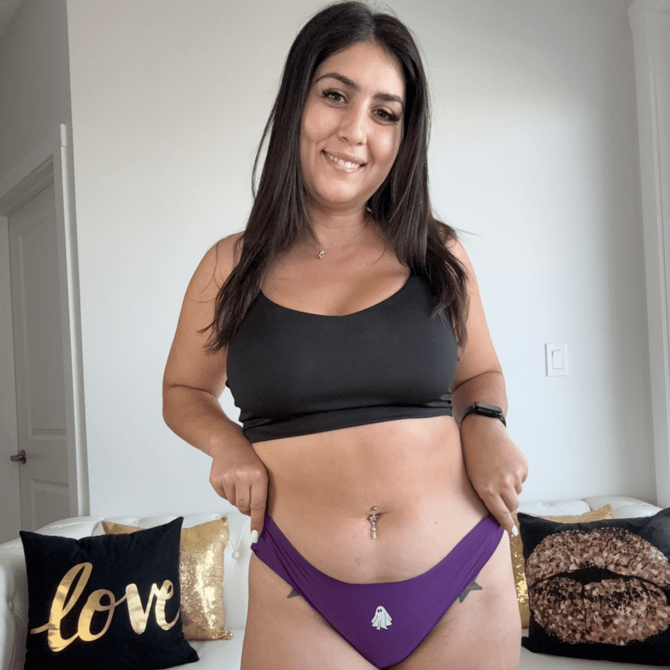 Purple Halloween Panties