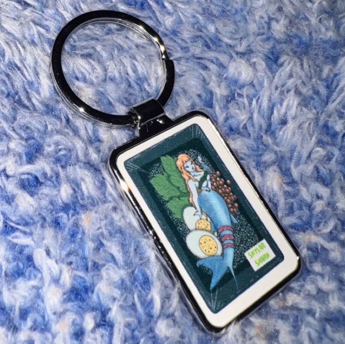 Skylar Shark Sushi Keychain