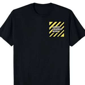 Slims digging crew Tee in blk