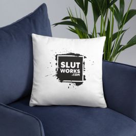 Signature Logo Throw Pillow