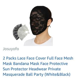 Lace Face Cover