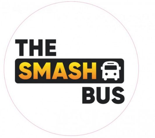 The Smash Bus Sticker W:120mm x H:120mm