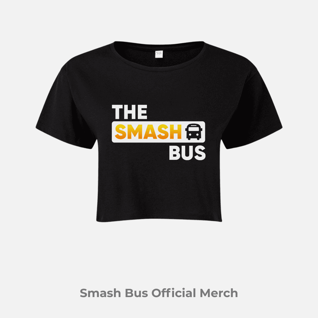 Smash Bus Official Crop Top Size SMALL 10