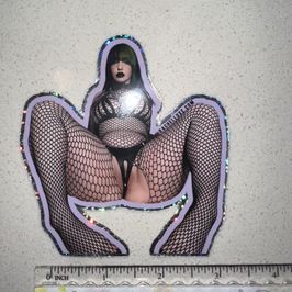 Rachel Luxe glitter sticker