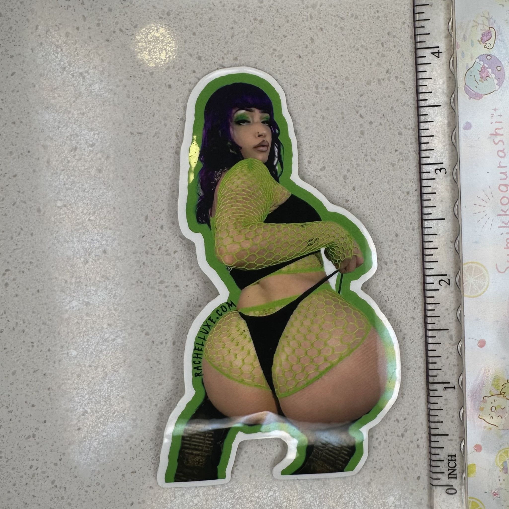 Rachel Luxe Glossy sticker