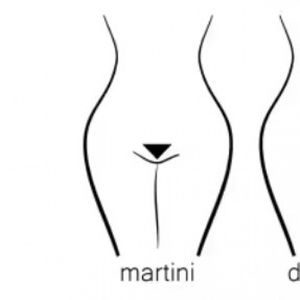 Brazilian Wax Martini Style