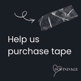 Help us purchase tape