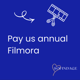 Pay Us annual Filmora