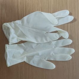Disposable gloves after fisting