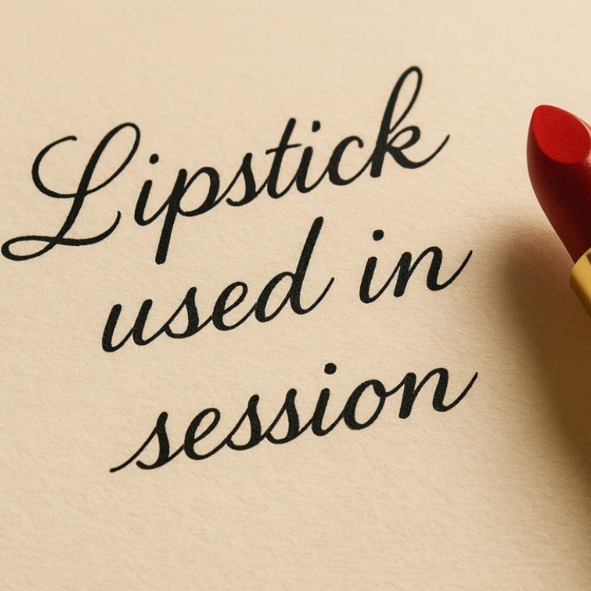 a lipstick used by me