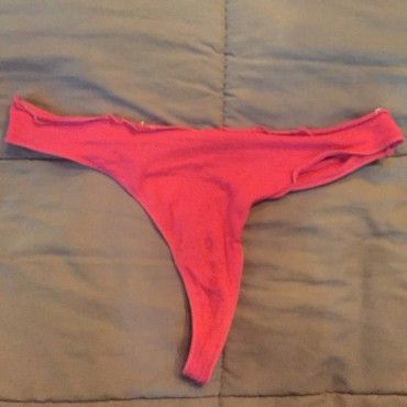 Pink thong