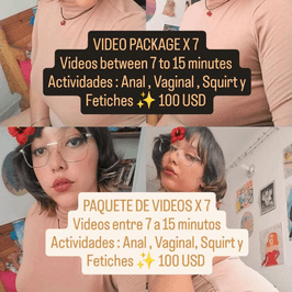 Video Packege x 7