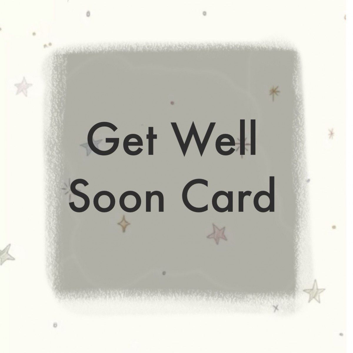 Get Well Soon Card