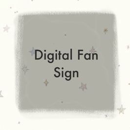 Digital Fan Sign
