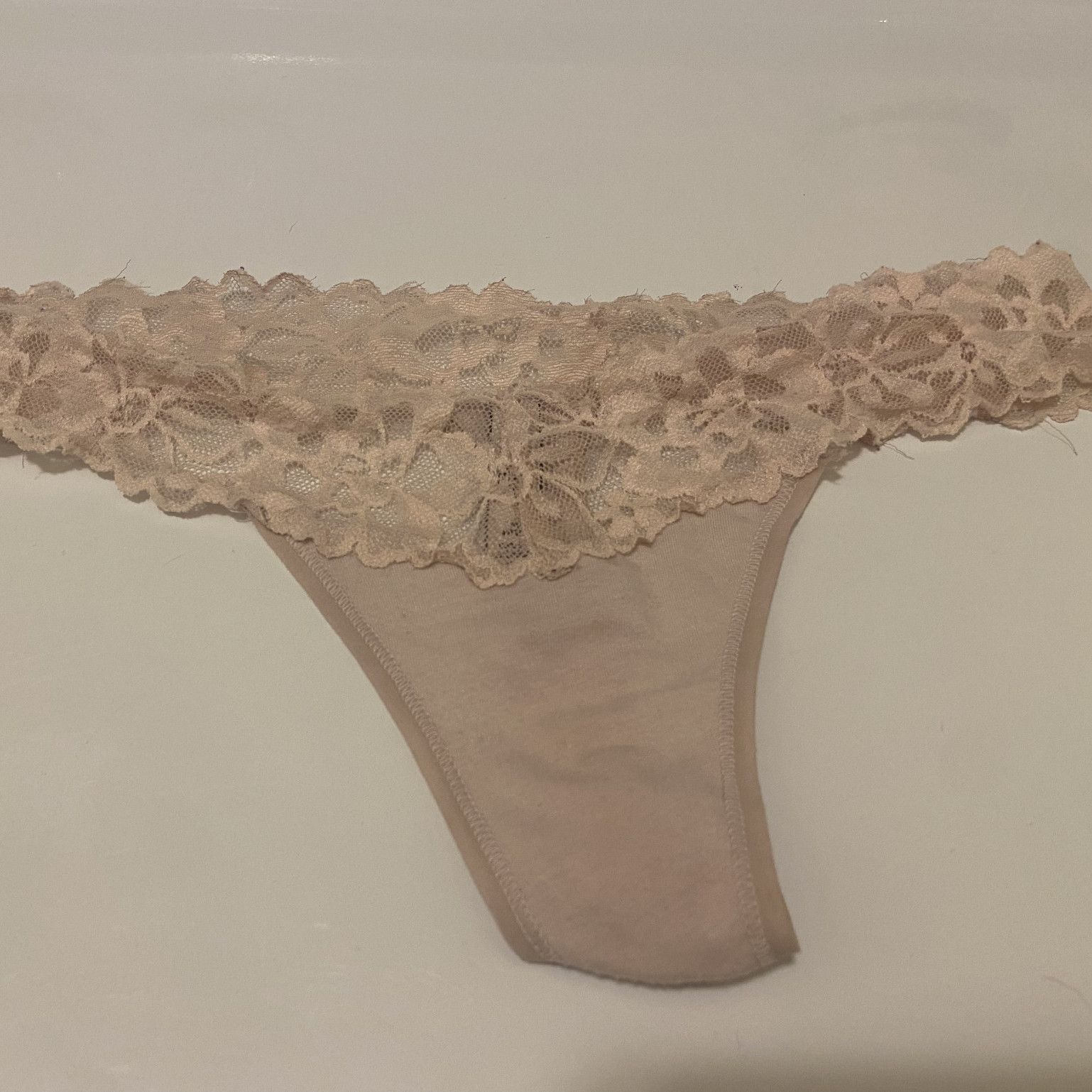 Worn Sexy Lace Thong