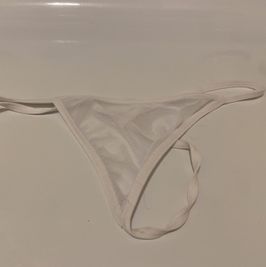 White Worn Scented String