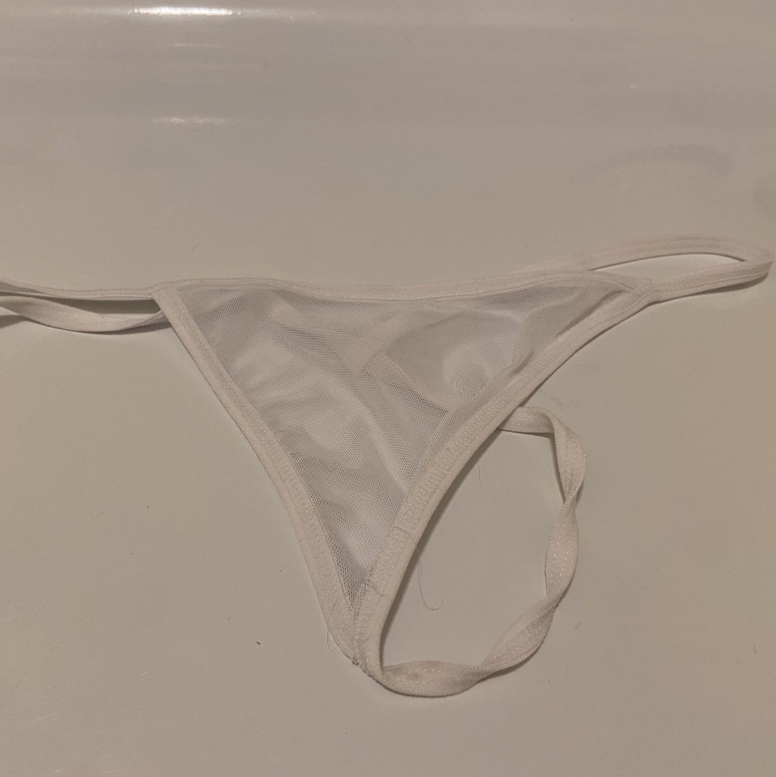 White Worn Scented String