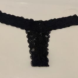 Worn Scented Lace Thong