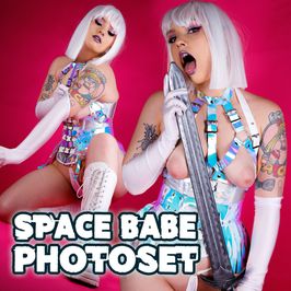 Space Babe Photo Set