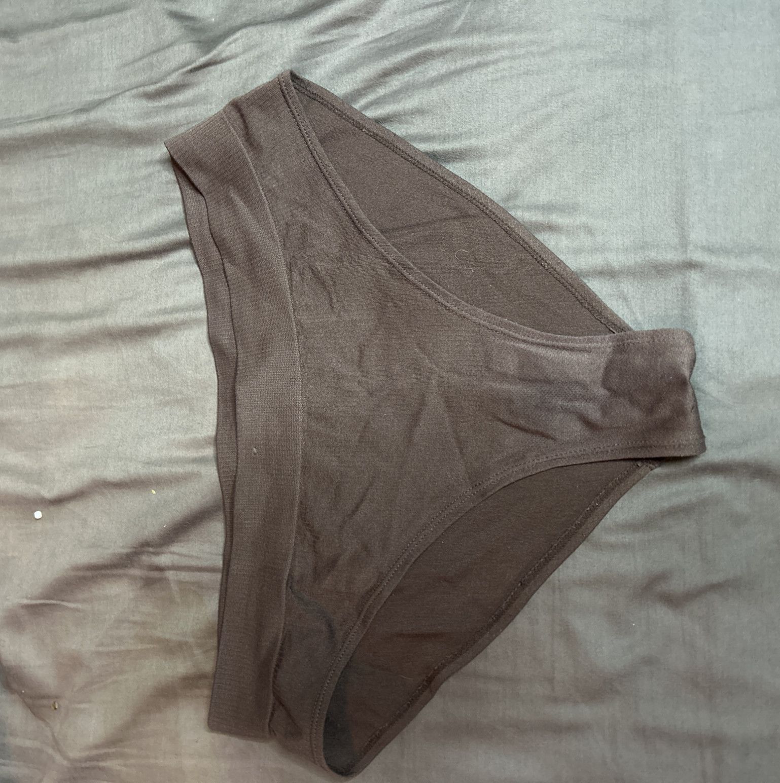 Brown Full Back Panties