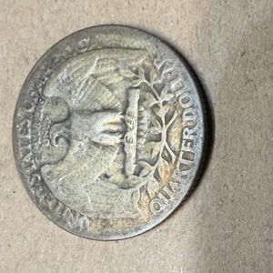 Vintage 1935 Washington Quarter  90 Silver  Circ VF