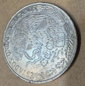 M1975 Mexican Peso with Independence Hero Morelos